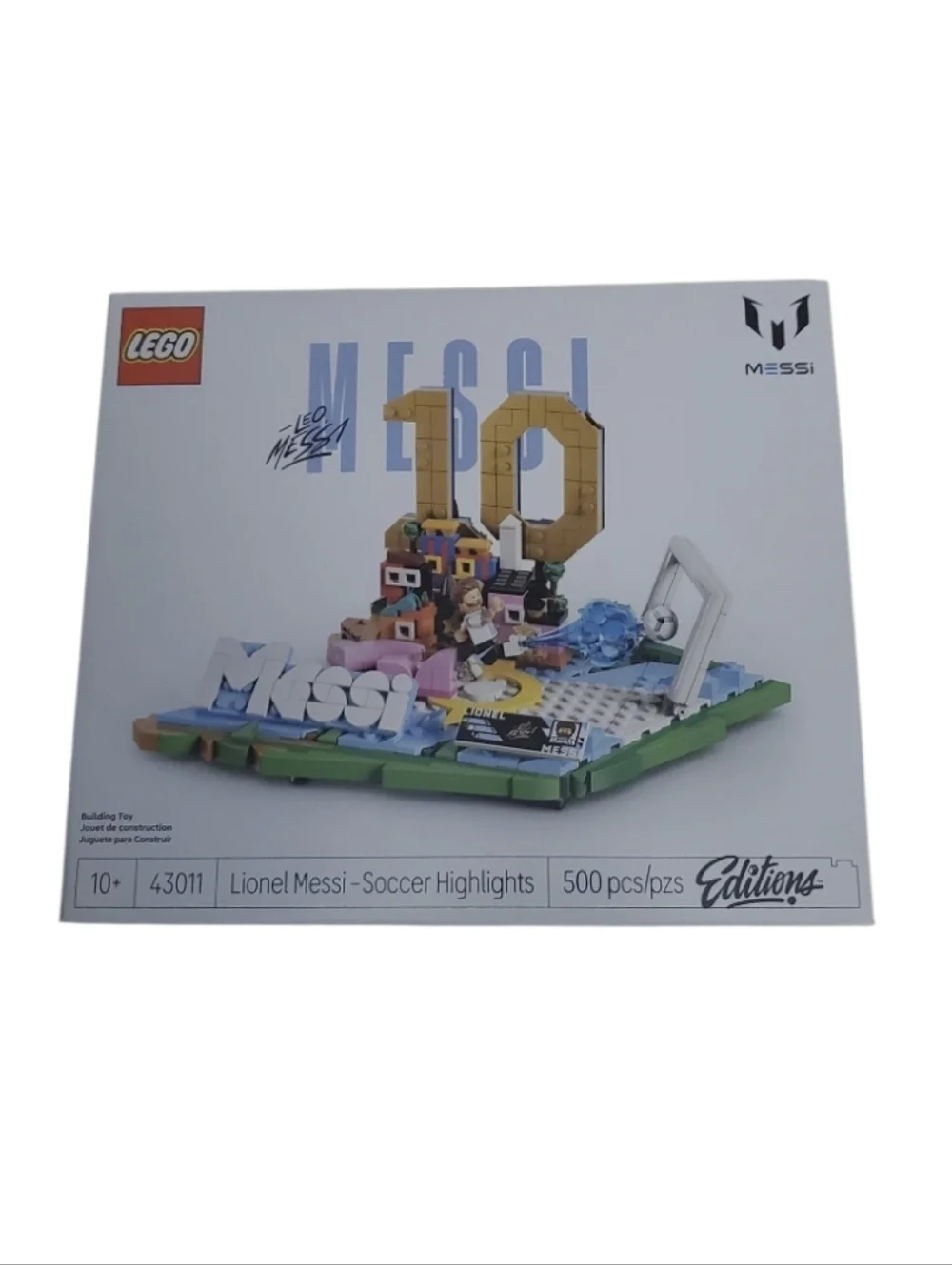 LEGO Lionel Messi Soccer Highlights #43011 FIFA World Cup 2026 Lego Set 500pcs